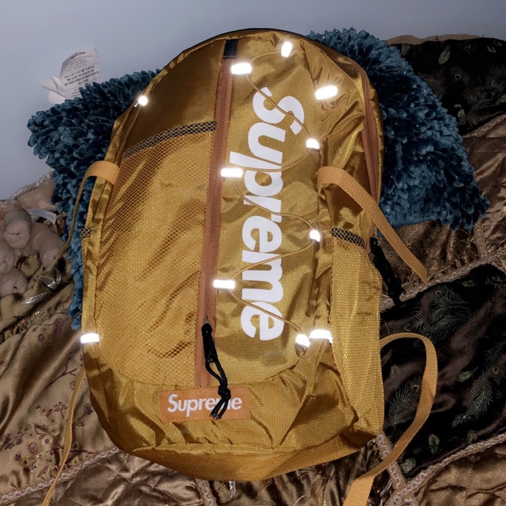 Supreme backpack (yellow)